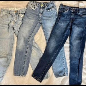 Bundle of 3 Zara Jeans Boy Size 9-10